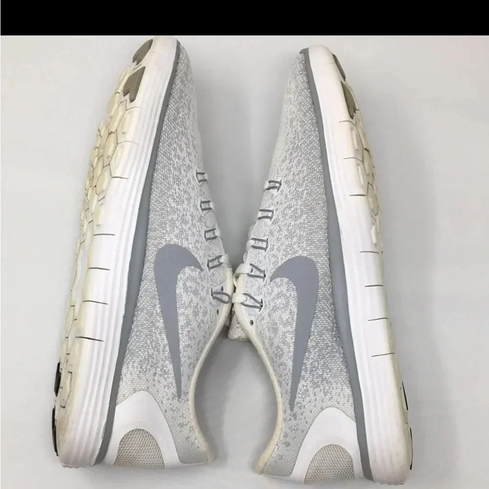Nike Free RN Distance White Wolf Grey Women’s 9 M
